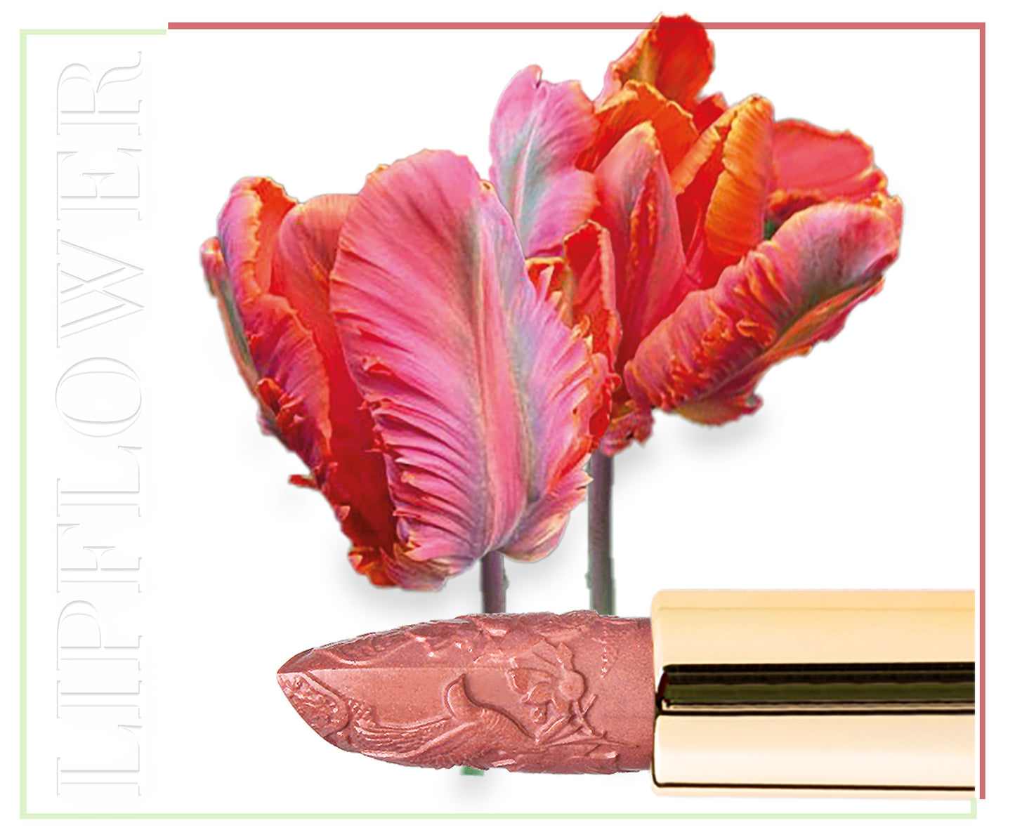 Lipflower veganiški lūpų dažai „Tulip“ – be titano dioksido (196)