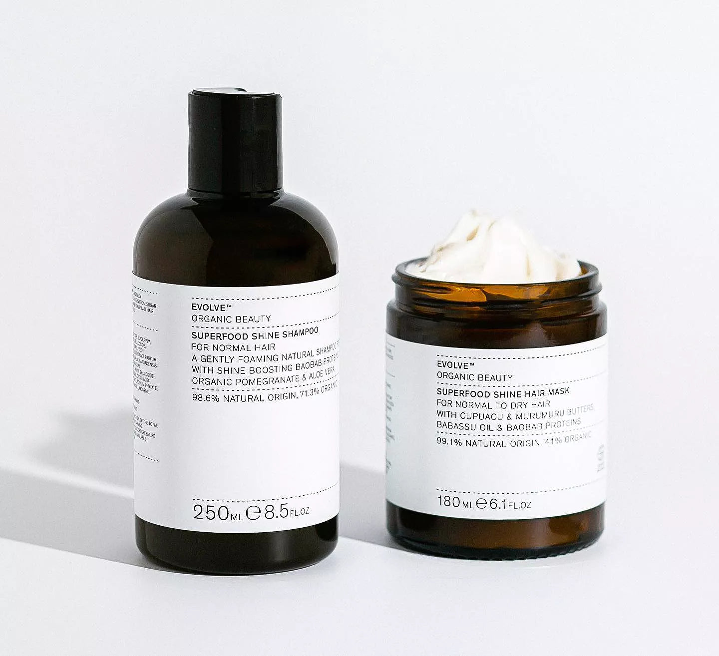 Intensyviai drėkinanti plaukų kaukė "Superfood shine"