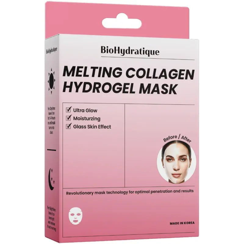 Hidrogelinė veido kaukė „Melting Collagen“ – stangrinimui, elastingumui ir giliam drėkinimui, 1 vnt. - Boku | Veido priežiūra | Plaukų priežiūra | Kūno priežiūra | Nemokamas pristatymas nuo 50EUR