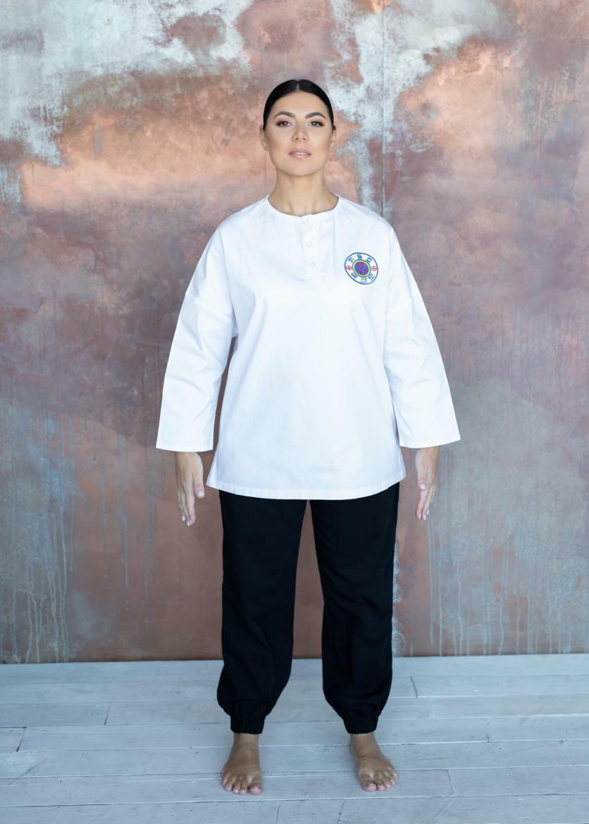 Komplektas: U tunika + juodos kelnės - Boku | Veido priežiūra | Plaukų priežiūra | Kūno priežiūra | Nemokamas pristatymas nuo 50EUR