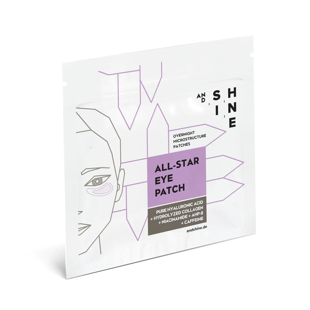 ALL-STAR EYE PATCH® -transdermal patches FOR UNDER-EYES, 1 pair