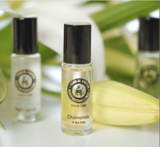 Raminantis kūno aliejus „Chamomile & Tea Tree“, 5 ml - Boku | Veido priežiūra | Plaukų priežiūra | Kūno priežiūra | Nemokamas pristatymas nuo 50EUR