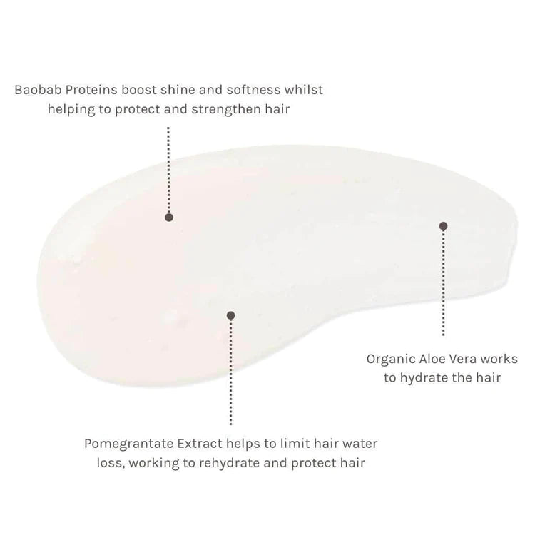 SHAMPOO WITH BAOBABA PROTEIN AND POMEGRANATE EXTRACT 250ML