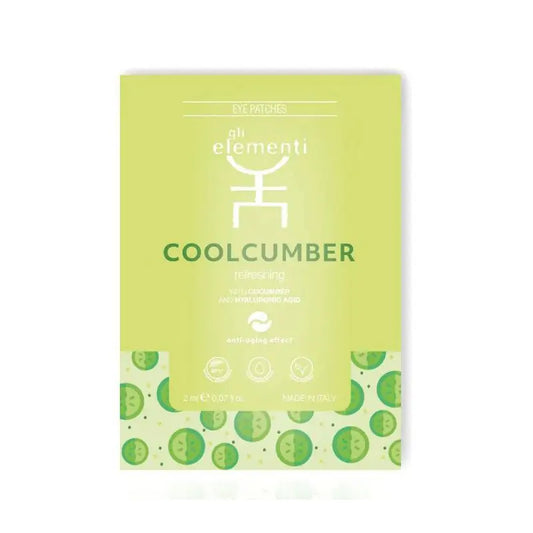 Gli Elementi „Coolcumber Refreshing“ odą gaivinanti paakių kaukė, 1 vnt (pora)