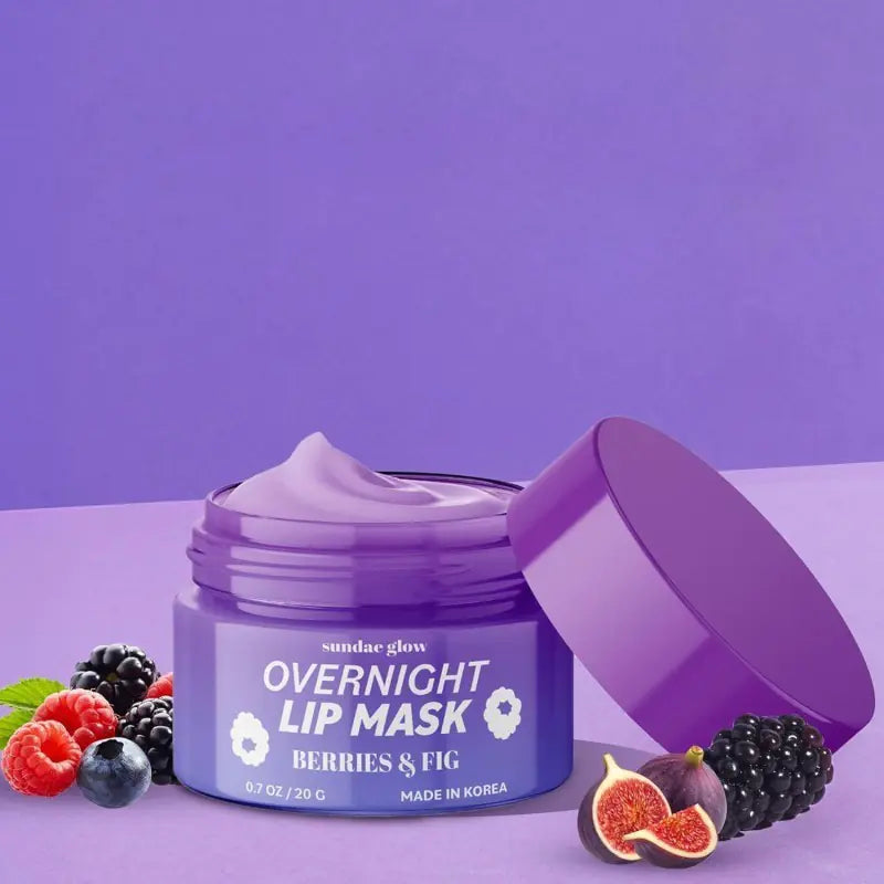 Lūpų kaukė Lip Mask Berries & Fig, Uogų ir figų kvapo - Boku | Veido priežiūra | Plaukų priežiūra | Kūno priežiūra | Nemokamas pristatymas nuo 50EUR
