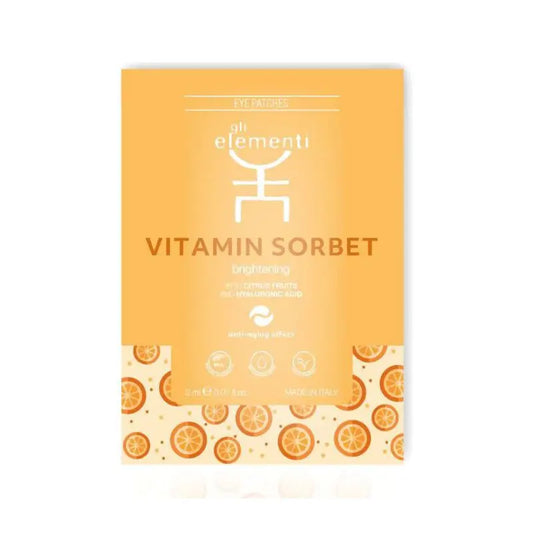 Gli Elementi „Vitamin Sorbet Brightening“ skaistinanti paakių kaukė, 1  vnt (pora)