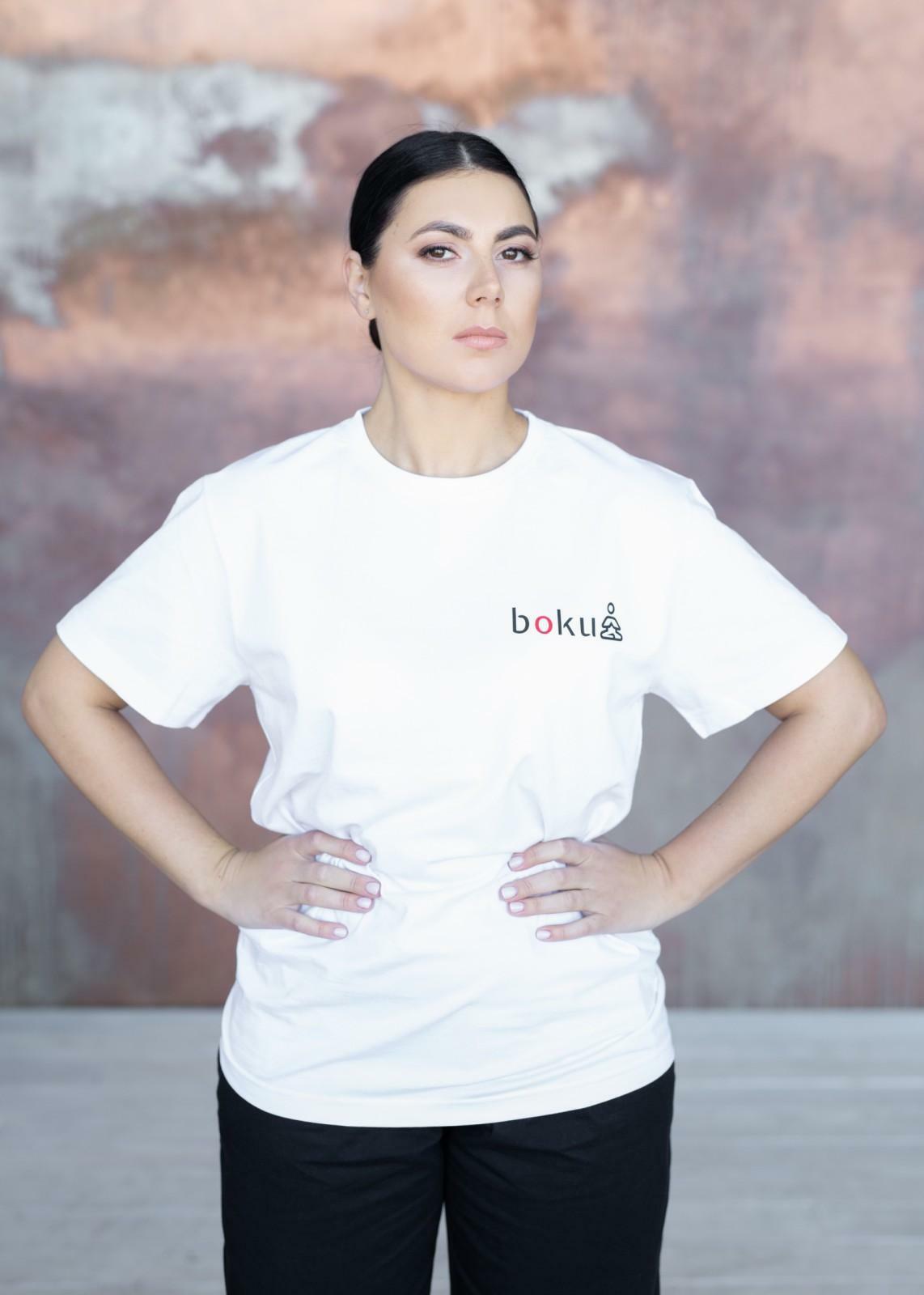 T-shirt with the Kuksand logo