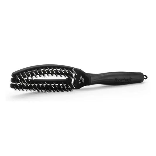 Curved hair brush Olivia Garden Fingerbrush Combo Small for drying hair